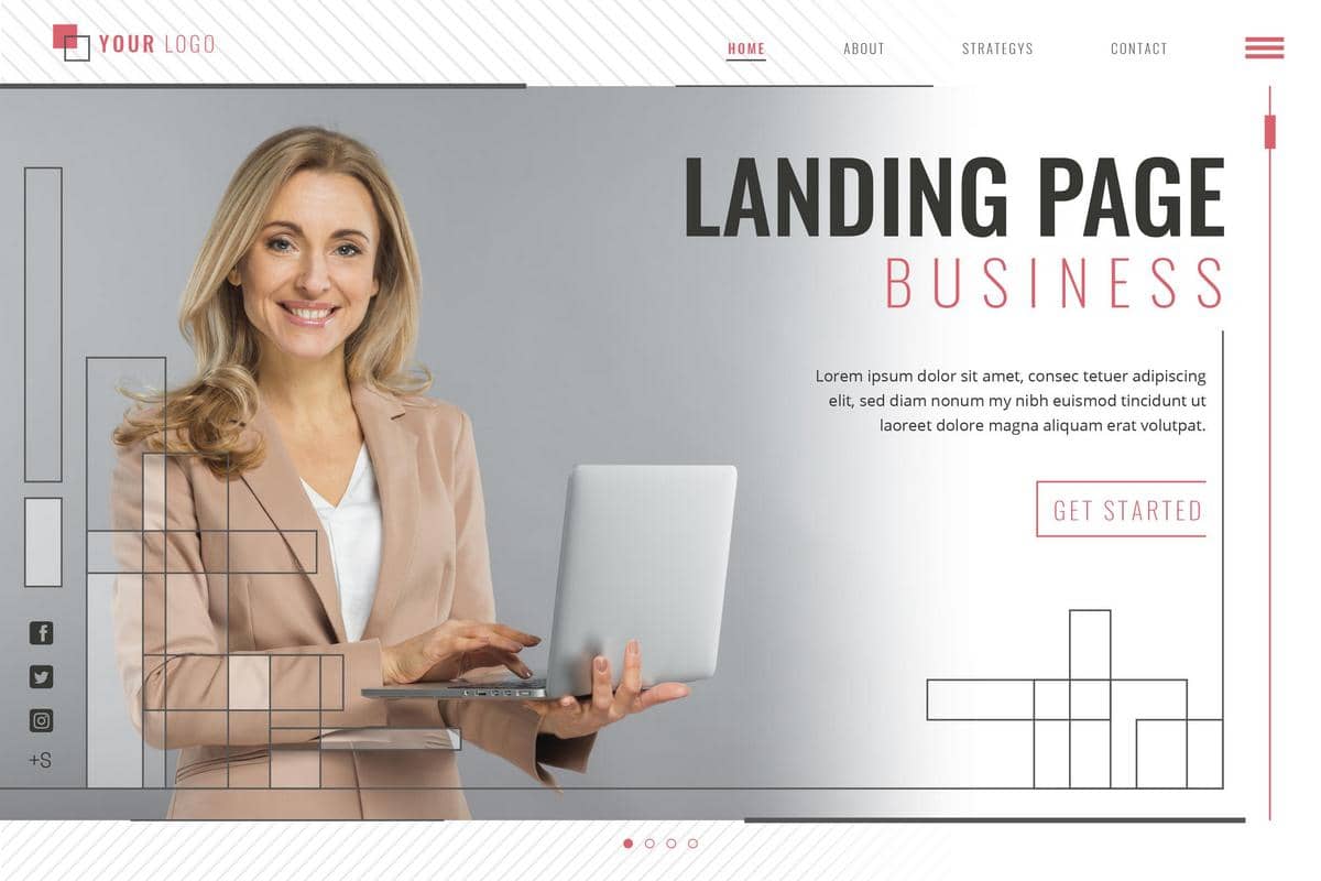 How to create a sales landing